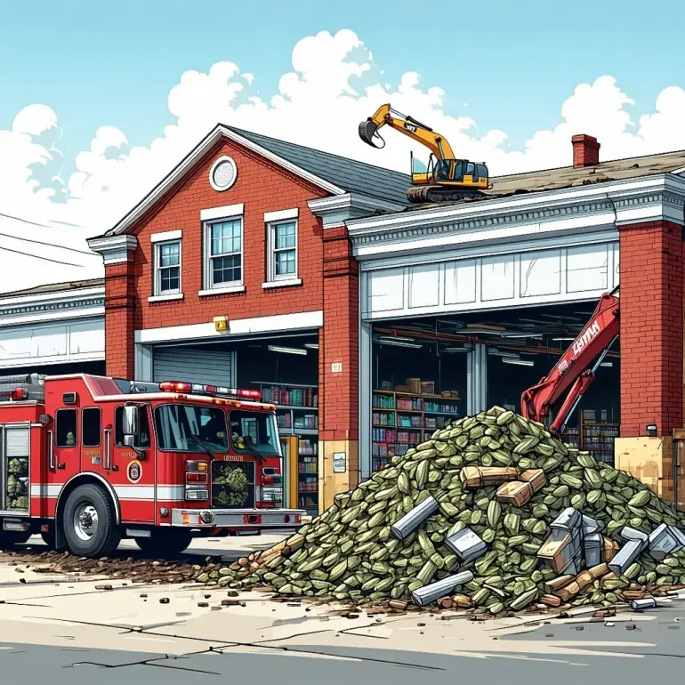 Pinckney Council Advances Marijuana Retail Conversion of Former Fire Station