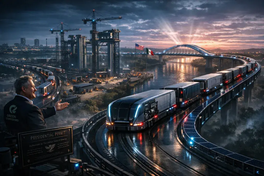 Green Corridors Advances Prototypes for Elevated Freight Bridge at Laredo Border