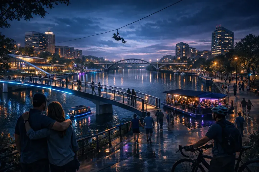 Augusta 2035 Plan Unites River Cities to Build Walkable Downtown Core