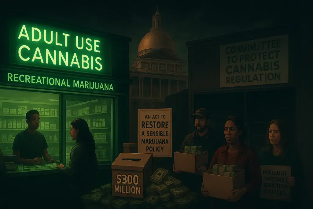Massachusetts Repeal Vote Threatens to Dismantle a $300 Million Cannabis Market