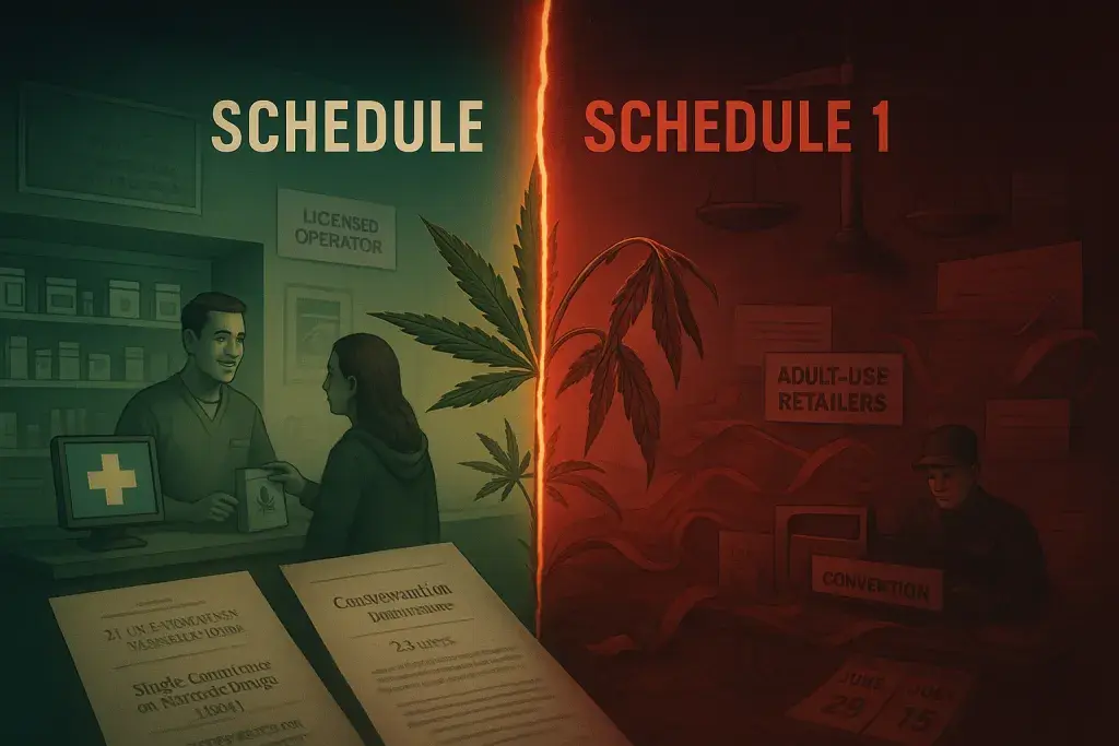 DEA Splits Cannabis Across Two Schedules, Leaving Operators in Unequal Legal Territory