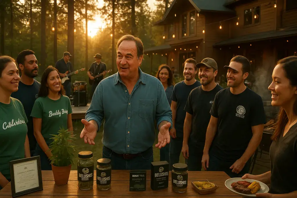 Jim Belushi Brings His Cannabis Brand to Washington Dispensary Staff