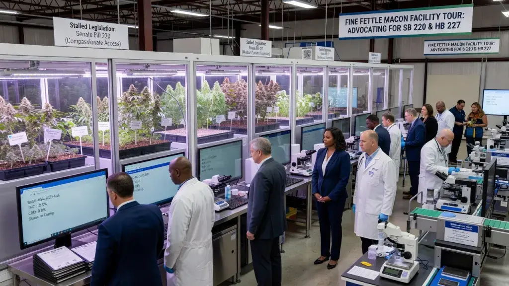 Georgia Operator Opens Facility Doors to Push Stalled Medical Cannabis Bill