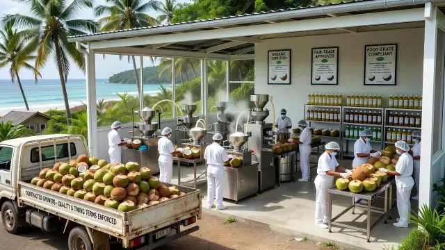 Samoan Coconut Processors Chase Premium Margins Over Bulk Copra