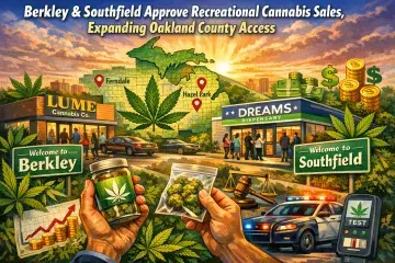 Berkley and Southfield Approve Recreational Cannabis Sales, Expanding Oakland County Access