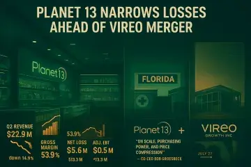 Planet 13 Narrows Losses as It Awaits Vireo Merger Close
